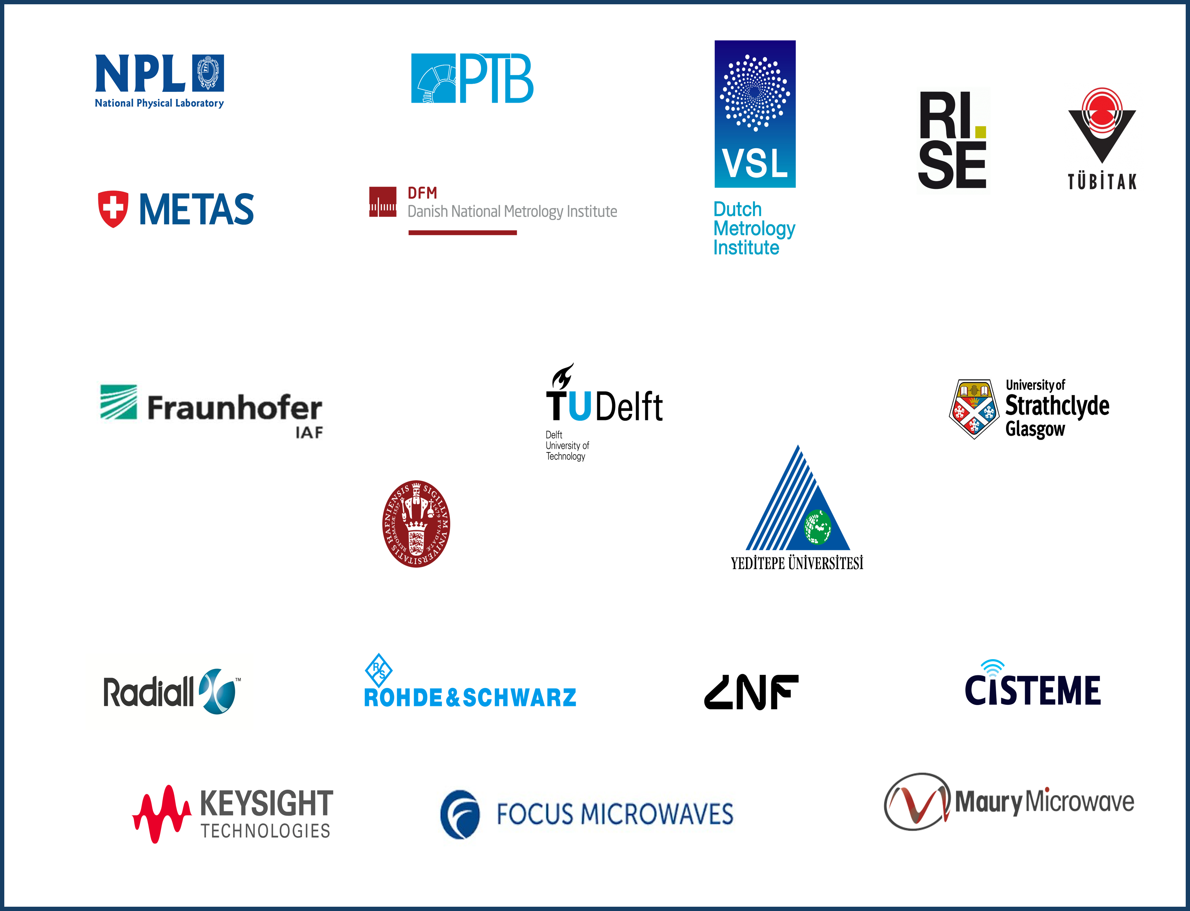 A balanced partnership spanning metrology, research and industry.