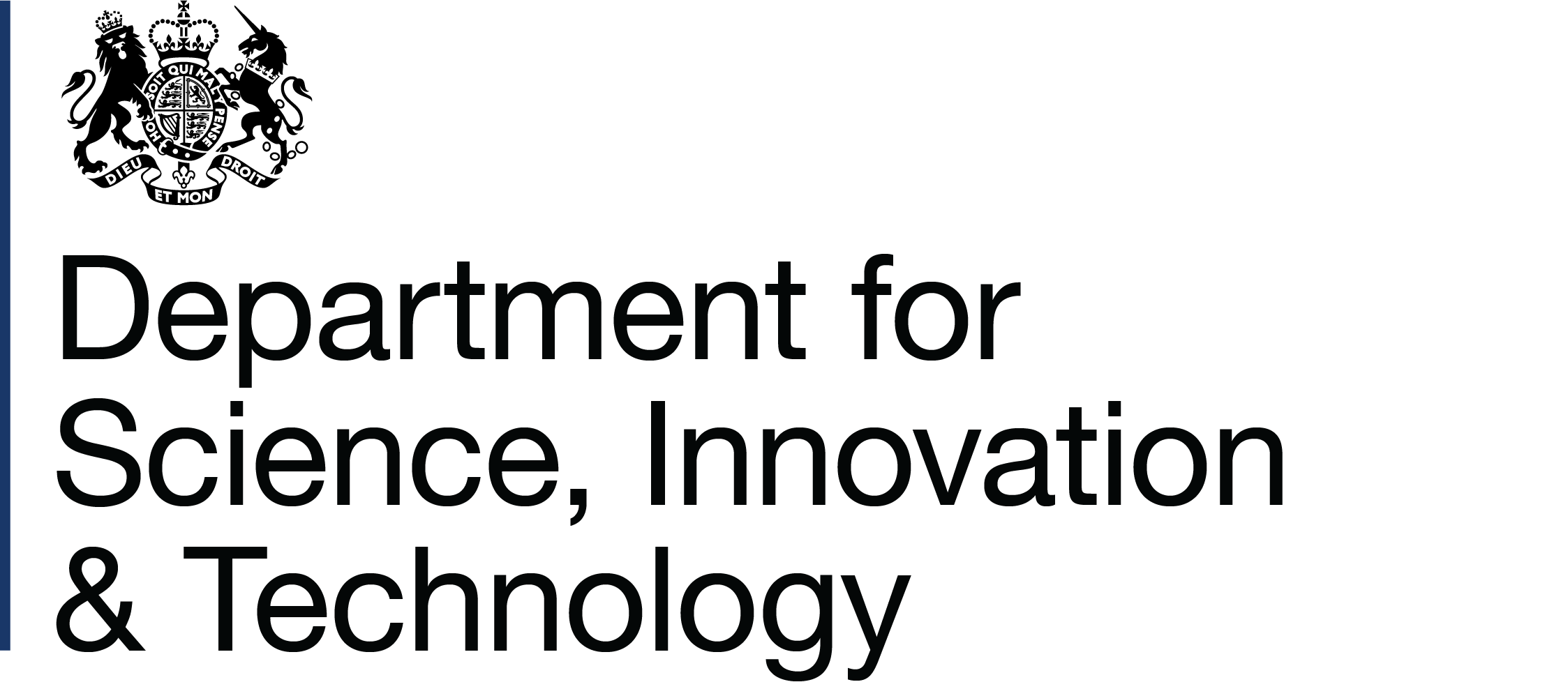 Department for science innovation & Technology logo