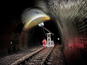 NPL DIFCAM trolley making a scan