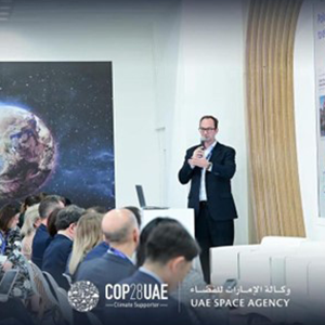 NPL joined the UK Space Agency delegation at COP28