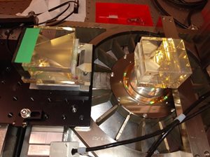 The NPL small angle interferometer mounted on NANGO