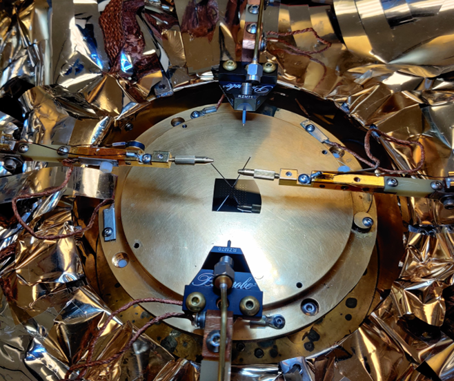 Automated cryogenic probe station