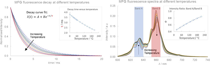 MFG fluorescence decay