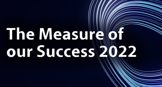 The measure of our success