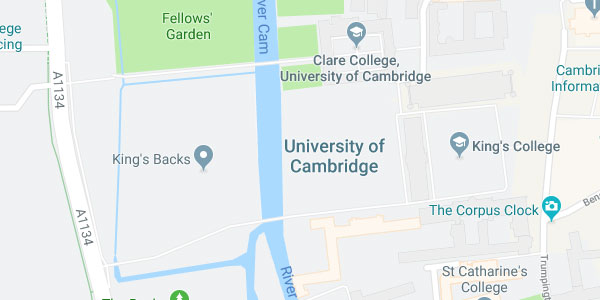 NPL Cambridge map