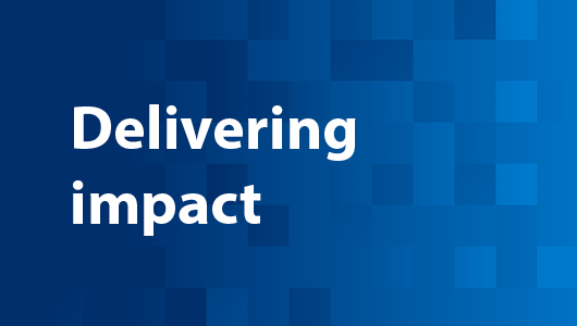 Delivering impact